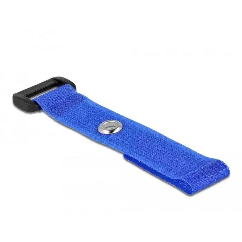 Klittenbandkabelbinder DeLOCK 19539 blauw 150 mm 20 mm 5 stuks