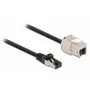 Kabel RJ45-stekker naar Keystone-module RJ45-bus DeLOCK 87025