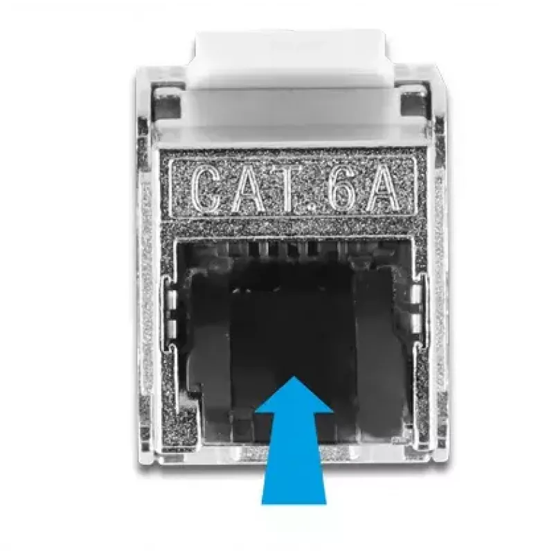Kabel RJ45-stekker naar Keystone-module RJ45-bus DeLOCK 87030