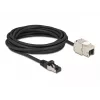 Kabel RJ45-stekker naar Keystone-module RJ45-bus DeLOCK 87030