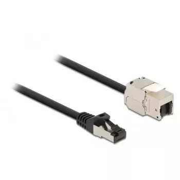 Kabel RJ45-stekker naar Keystone-module RJ45-bus DeLOCK 87030