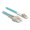 DeLOCK glasvezelkabel LC duplex naar SC duplex OM3 1 m
