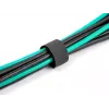 Klittenband-kabelbinder DeLOCK 19110 180x20mm zwart 10 stuks