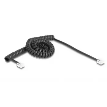 Telefoonkabel DeLOCK 90224 3 m zwart RJ-11