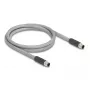 DeLOCK 80534 sensor-/actorkabel 3 m RST M12 grijs