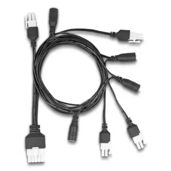 Netkabel DeLOCK 90173 zwart 1 m 4 x DC