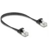Netwerkkabel DeLOCK 81161 RJ-45 Cat6a 0,25 m zwart