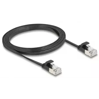 Netwerkkabel DeLOCK 81164 RJ-45 Cat6a 1,5 m zwart