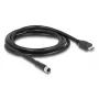DELOCK M12 A-gecodeerd 17-polig (bus) naar HDMI (stekker) kabel 2 m