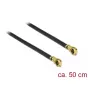 Coaxkabel DeLOCK 89646 0,5 m MHF IV HSC MXHP32