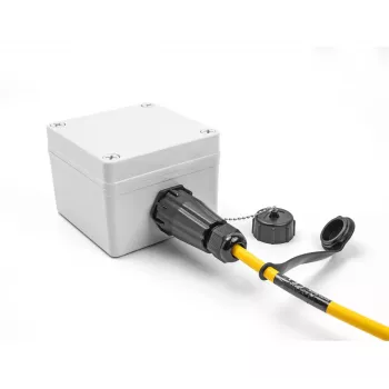 DeLOCK glasvezelkabel LC duplex naar LC duplex 1 m singlemode IP68