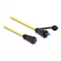 DeLOCK glasvezelkabel LC duplex naar LC duplex 1 m singlemode IP68