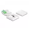 DeLOCK glasvezel-aansluitdoos 2 x SC/APC simplex 40 m