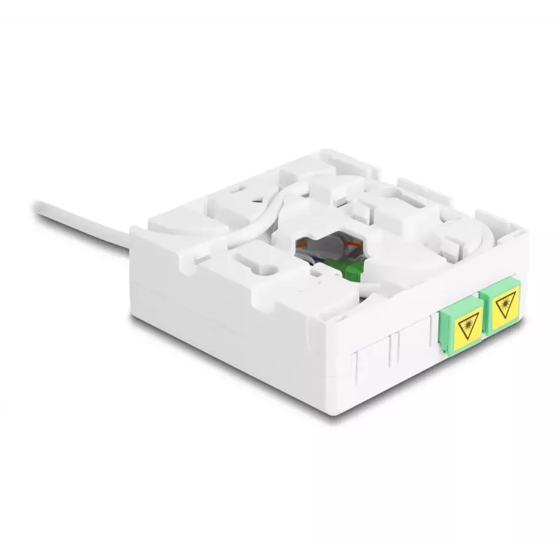 DeLOCK glasvezel-aansluitdoos 2 x SC/APC simplex 20 m kabel