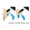 USB-kabel DeLOCK 83851 USB 2.0 3 m USB A Micro-USB B zwart