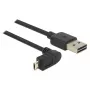 USB-kabel DeLOCK 83856 USB 2.0 2 m USB A Micro-USB B zwart