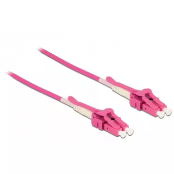 Glasvezelkabel DeLOCK 85134 3 m LC roze