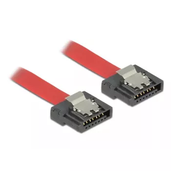 SATA-kabel DeLOCK 0,5 m SATA III 7-polig rood