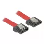 SATA-kabel DeLOCK 0,5 m SATA III 7-polig rood