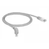 Netwerkkabel DeLOCK 85874 RJ-45 Cat6a 1 m grijs