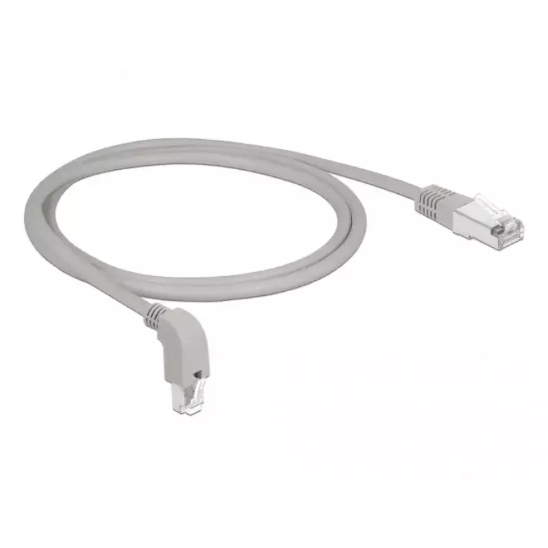 Netwerkkabel DeLOCK 85874 RJ-45 Cat6a 1 m grijs