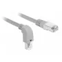Netwerkkabel DeLOCK 85874 RJ-45 Cat6a 1 m grijs