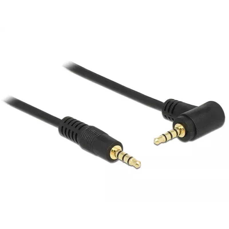 Audiokabel 3,5 mm DeLOCK 84737 1 m zwart