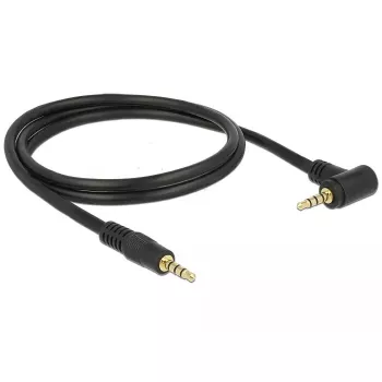 Audiokabel 3,5 mm DeLOCK 84737 1 m zwart