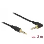 Audiokabel DeLOCK 85613 2m 3,5 mm zwart