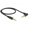 Audiokabel DeLOCK 85607 0,5 m 3,5 mm zwart
