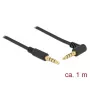 Audiokabel DeLOCK 85610 1 m 3,5 mm zwart