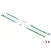 Kabelbinder DeLOCK 18802 staal groen 300 mm 10 stuks