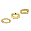 Coaxkabel DeLOCK 90398 0,35 m SMA MHF zwart goud grijs