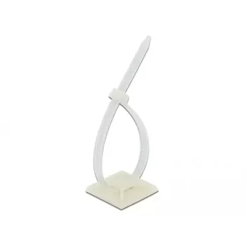 Kabelbindermontage DeLOCK 18679 wit nylon 10 stuks