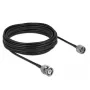 Coaxkabel LMR195 DeLOCK 90425 10 m zwart grijs