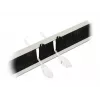 Kabelmanagement-paneel DeLOCK 19 inch kabelmanagement-borstelstrip gereedschapsloos 1U grijs
