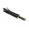 DeLOCK kabelslang neopreen flexibel 3 m x 135 mm zwart wit