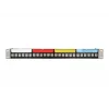 Patchpaneel DeLOCK 19 inch 24 poorten met kabelgeleidingsrail