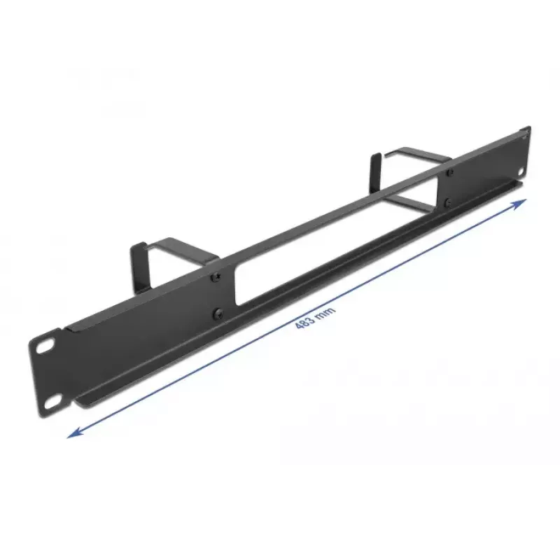 Kabelmanagementpaneel DeLOCK 19 inch 66655 zwart