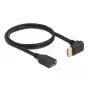 DisplayPort-verlengkabel DeLOCK 90° naar beneden afgeschuind 8K 1m