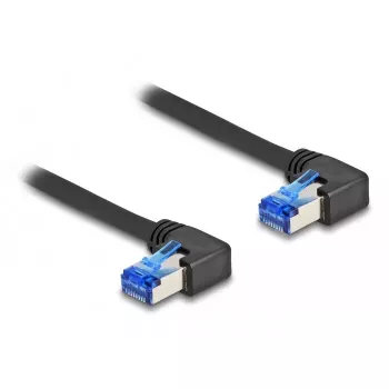 Netwerkkabel DeLOCK RJ45 Cat.6A S/FTP 2 m zwart