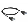 Seriële kabel DeLOCK 87786 zwart 1 m DB-9
