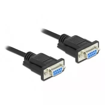 Seriële kabel DeLOCK 87786 zwart 1 m DB-9