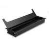 Kabeldoorvoer DELOCK 66857 voor bureau, zwart, 80×280×28 mm, 1 stuk