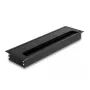 Kabeldoorvoer DELOCK 66857 voor bureau, zwart, 80×280×28 mm, 1 stuk