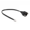 DeLOCK kabel RJ10-stekker naar RJ10-bus 30 cm zwart