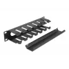 Kabelmanagementpaneel DeLOCK 10 inch 66843 zwart