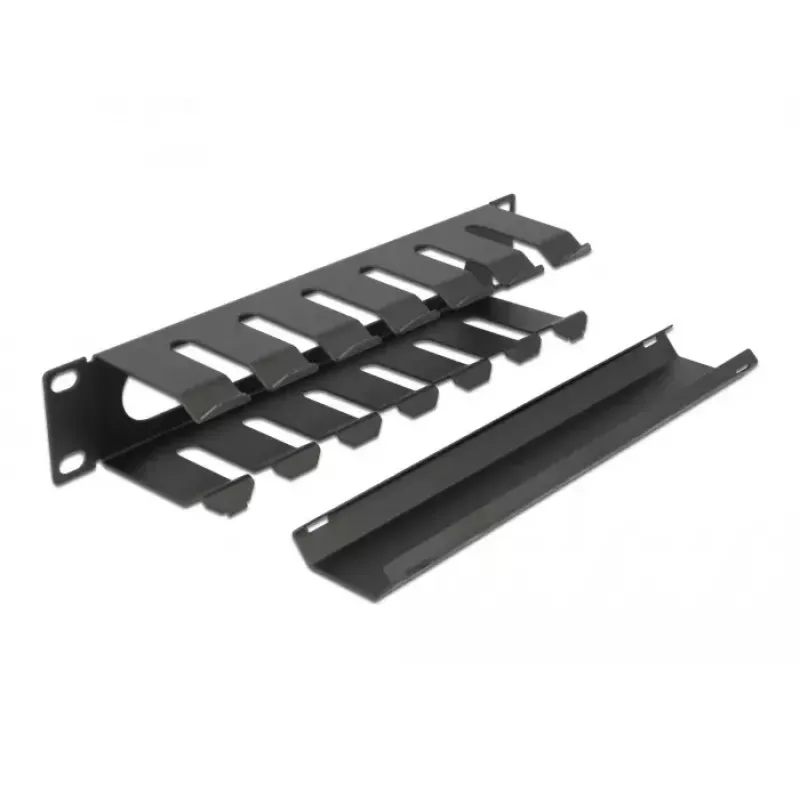 Kabelmanagementpaneel DeLOCK 10 inch 66843 zwart