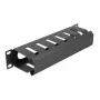 Kabelmanagementpaneel DeLOCK 10 inch 66843 zwart
