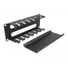 Kabelmanagementpaneel DeLOCK 10 inch 66844 zwart